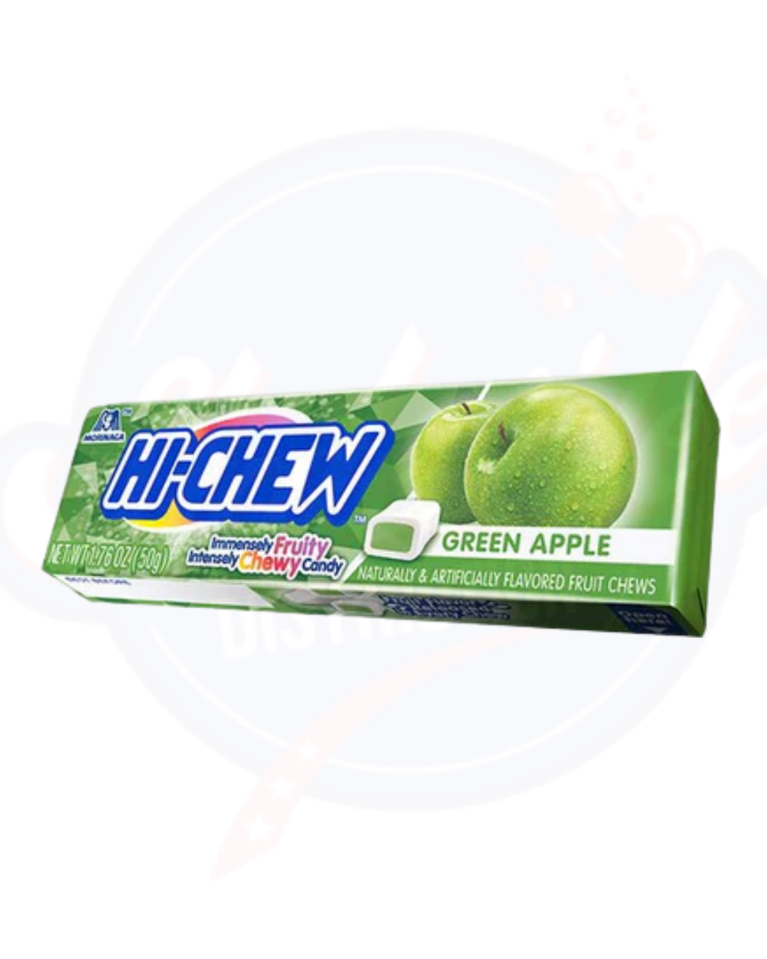 Hi-Chew Chewy Green Apple Candy 1.76oz/50g