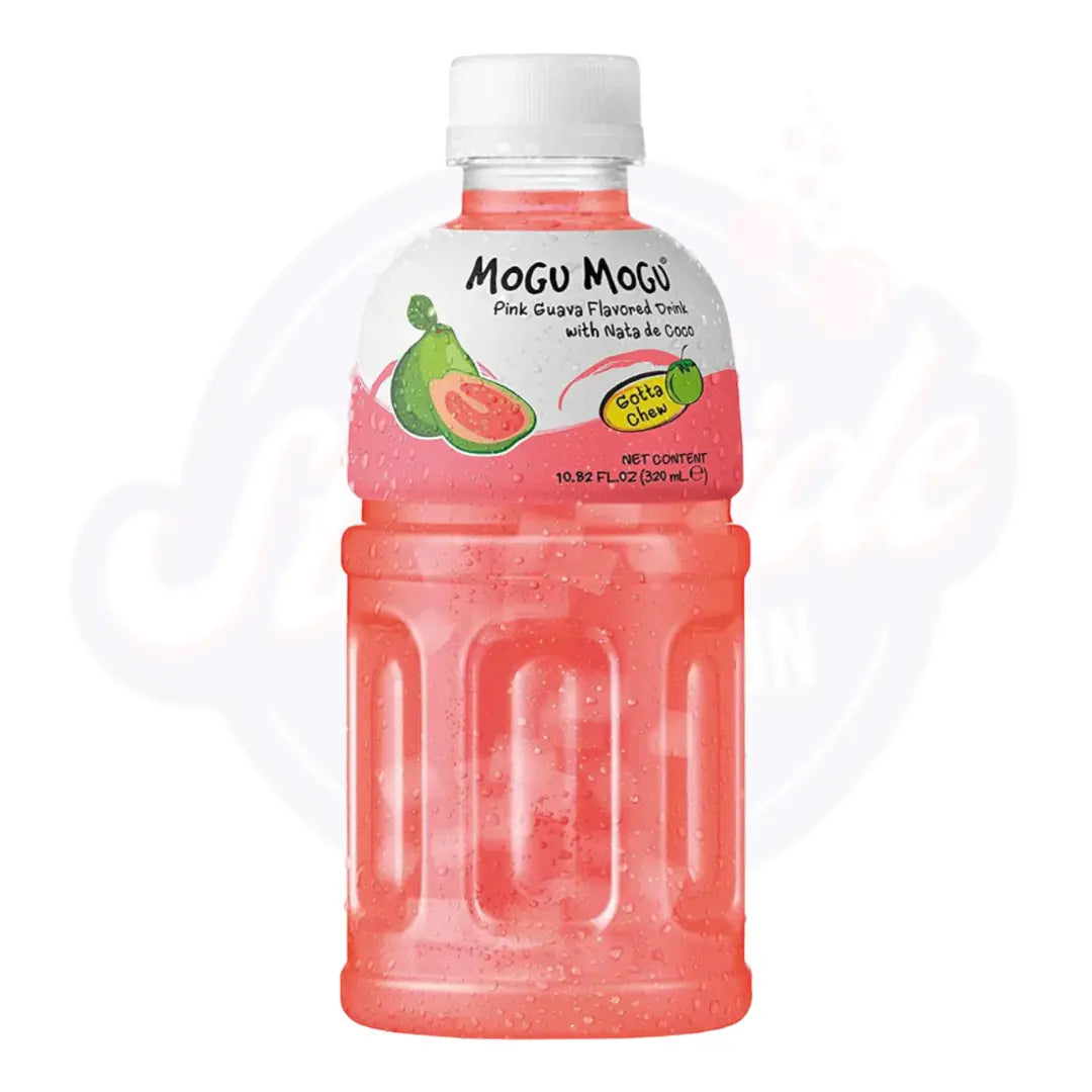 Mogu Mogu Nata De Coco Drink Pink Guava Flavour 10.8fl oz/320ml