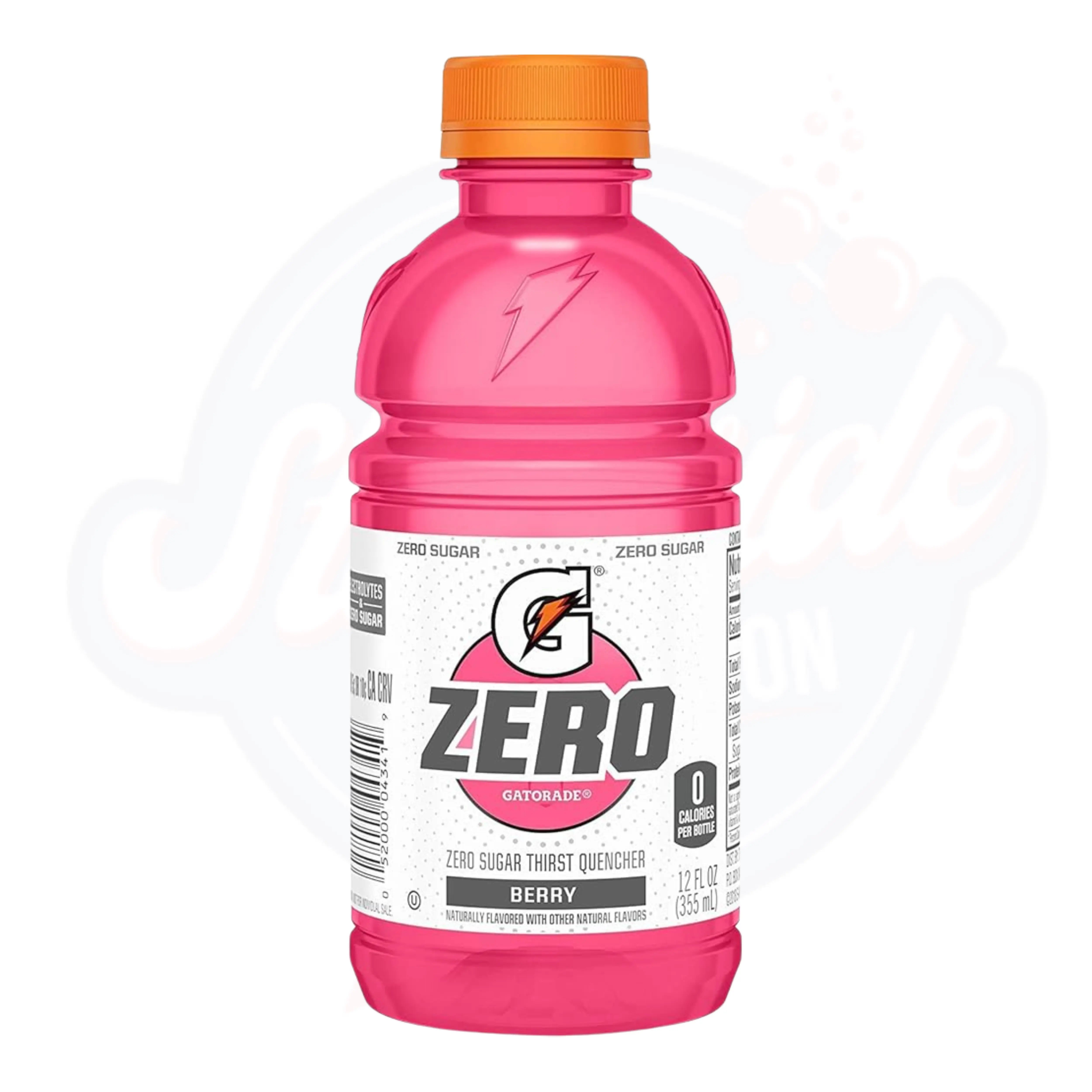 Gatorade Zero Berry 12 fl oz/355ml - Pack of 12 (BBD: 21/06/2026)