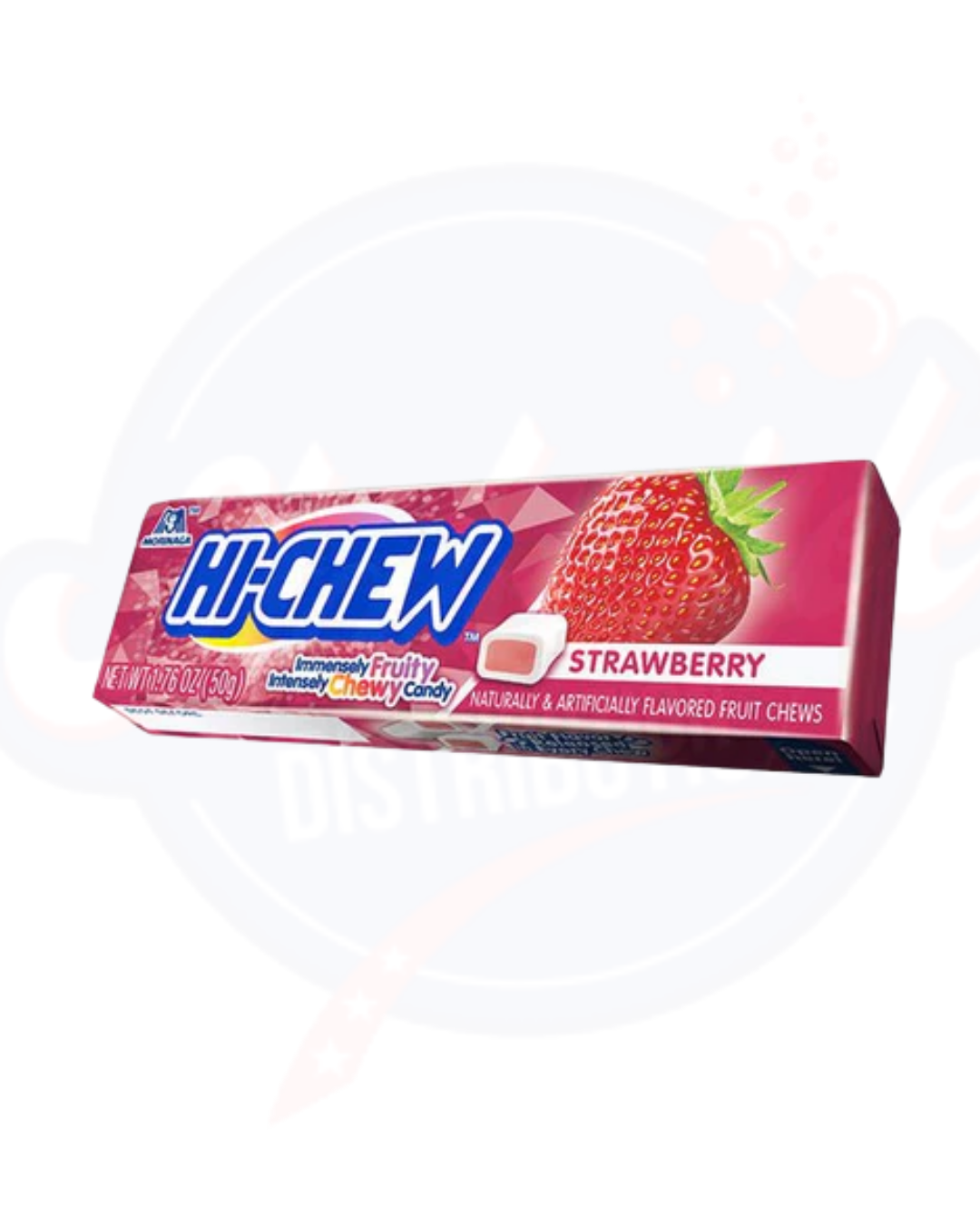 Hi-Chew Chewy Strawberry Candy 1.76oz/50g