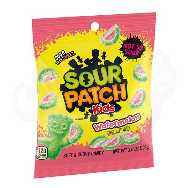 Sour Patch Kids Watermelon Peg Bag 3.6oz/102g