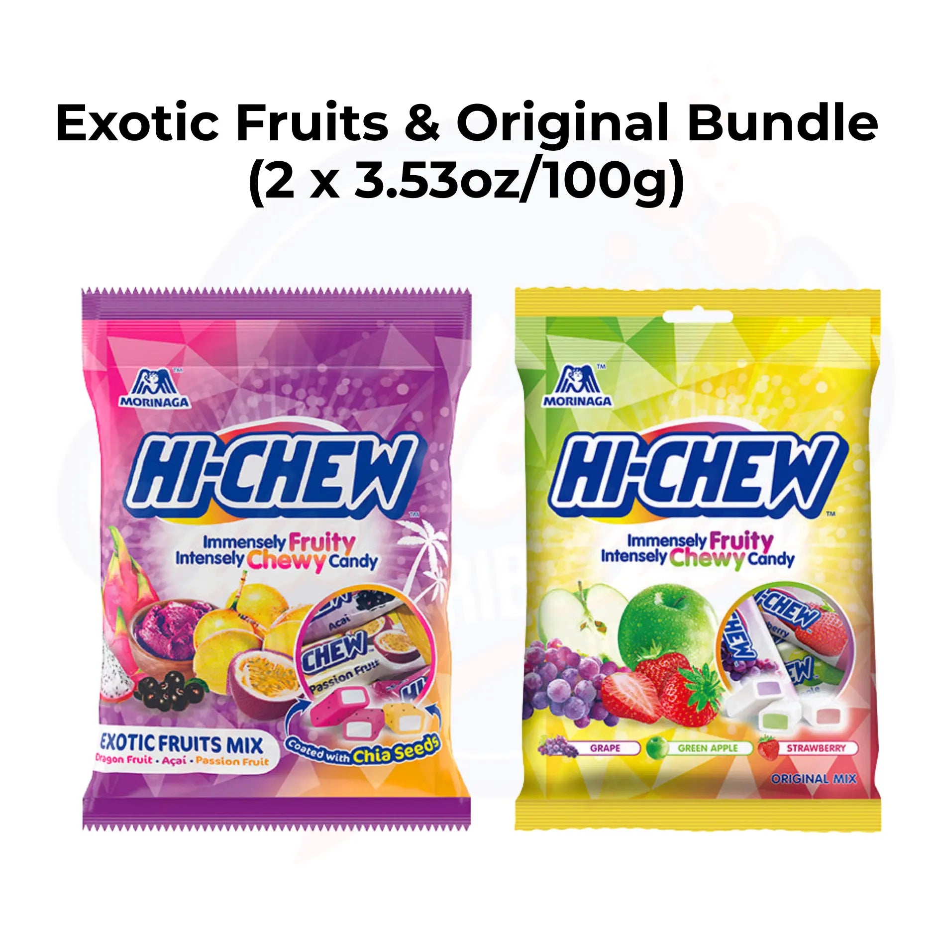 Exotic Fruits & Original Bundle (2 x 3.53oz/100g)