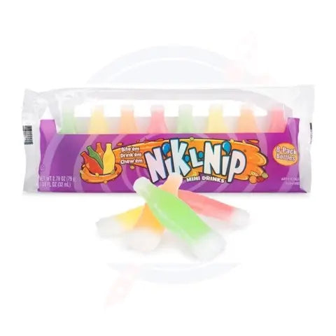 Nik-L-Nip Wax Bottles 2.79oz/79g Pack of 8