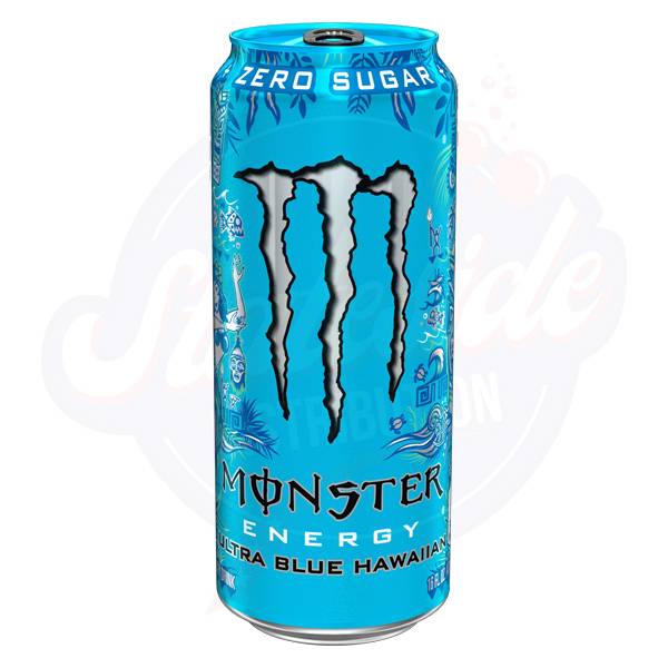 Monster Ultra Blue Hawaiian Zero Sugar 16fl oz/473ml
