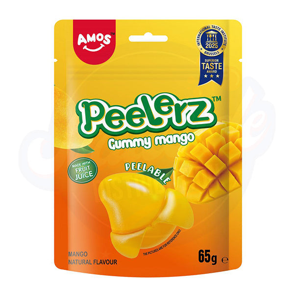 Amos Peelerz Gummy Mango Peg Bag 65g