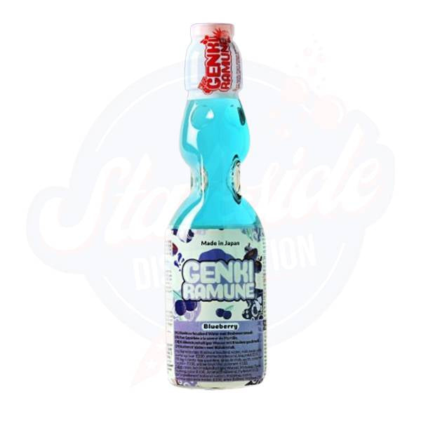 Genki Ramune Blueberry 6.7fl oz/200ml