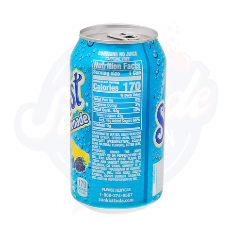 Sunkist Berry Lemonade 12fl oz/355ml