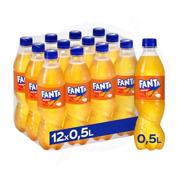 Fanta Orange 500ml - Pack of 12