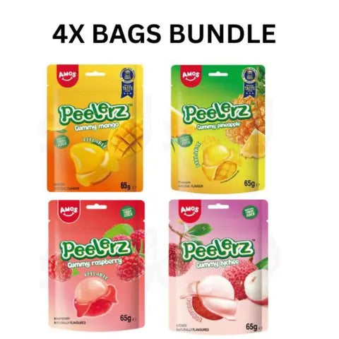 Amos Peelerz All Flavours Bundle (4x65g)