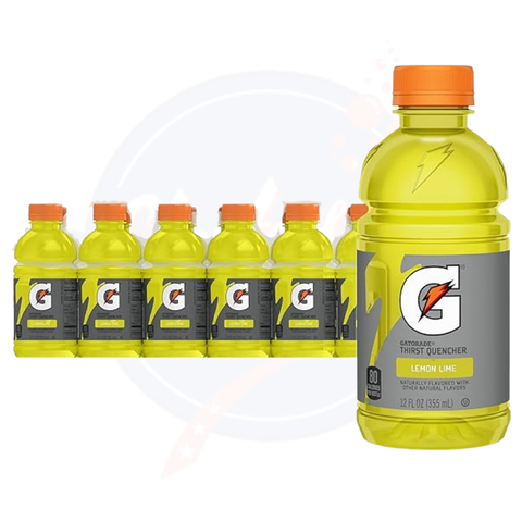 Gatorade Lemon Lime 12 fl oz/355ml - Pack of 12