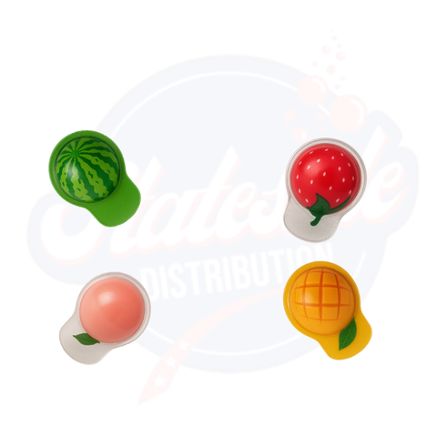 Candy Paradise Joyful Fruits Liquid Filled Gummy 10g - Jar of 50