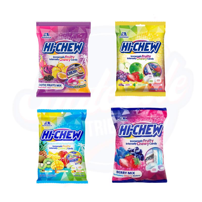 Hi-Chew 100g Peg Bag - 4 Flavour Bundle