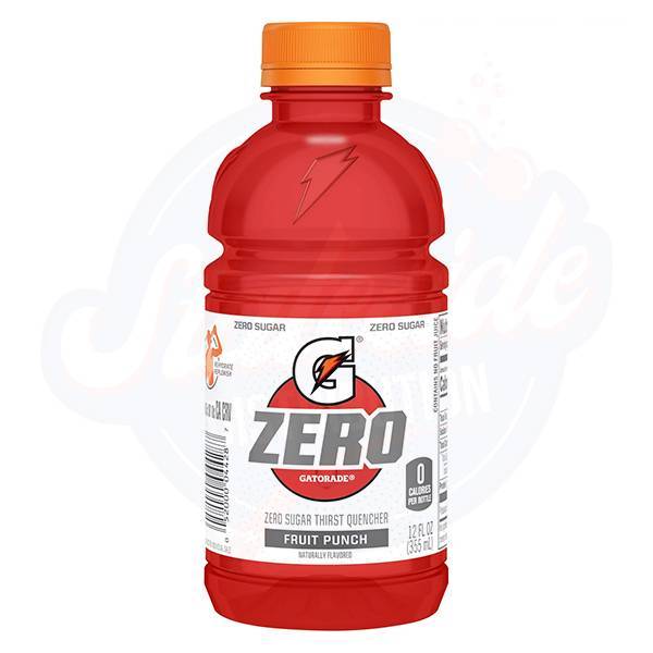 Gatorade Zero Fruit Punch 12 fl oz/355ml - Pack of 12