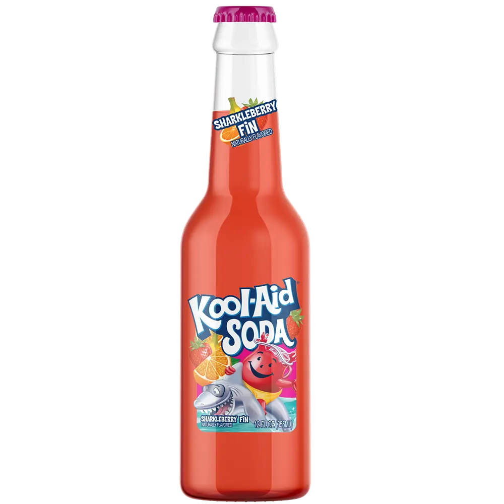 Kool Aid Sharkleberry Fin Soda 355ml