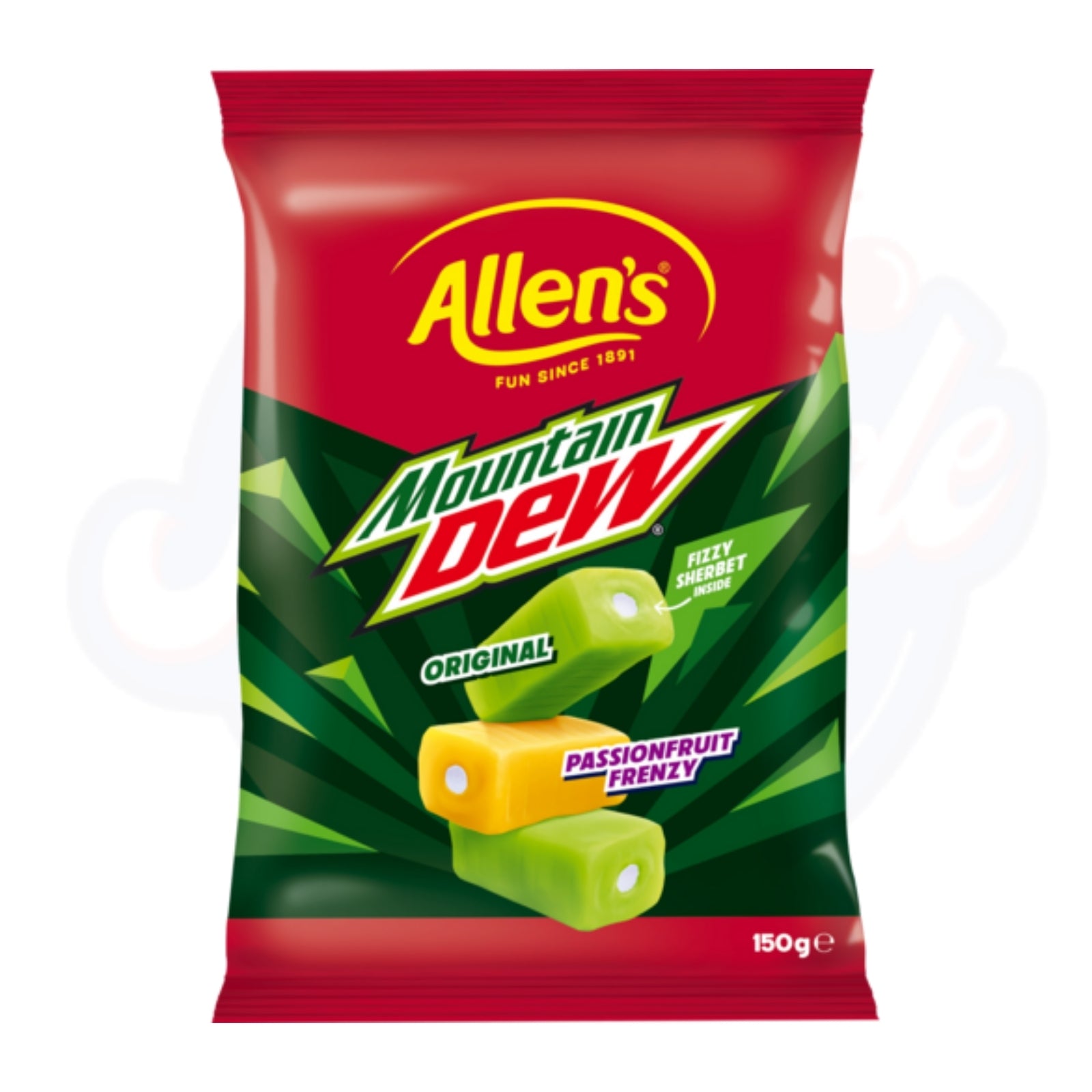 Mountain Dew Jellies & Chew Bundle - Pack of 2
