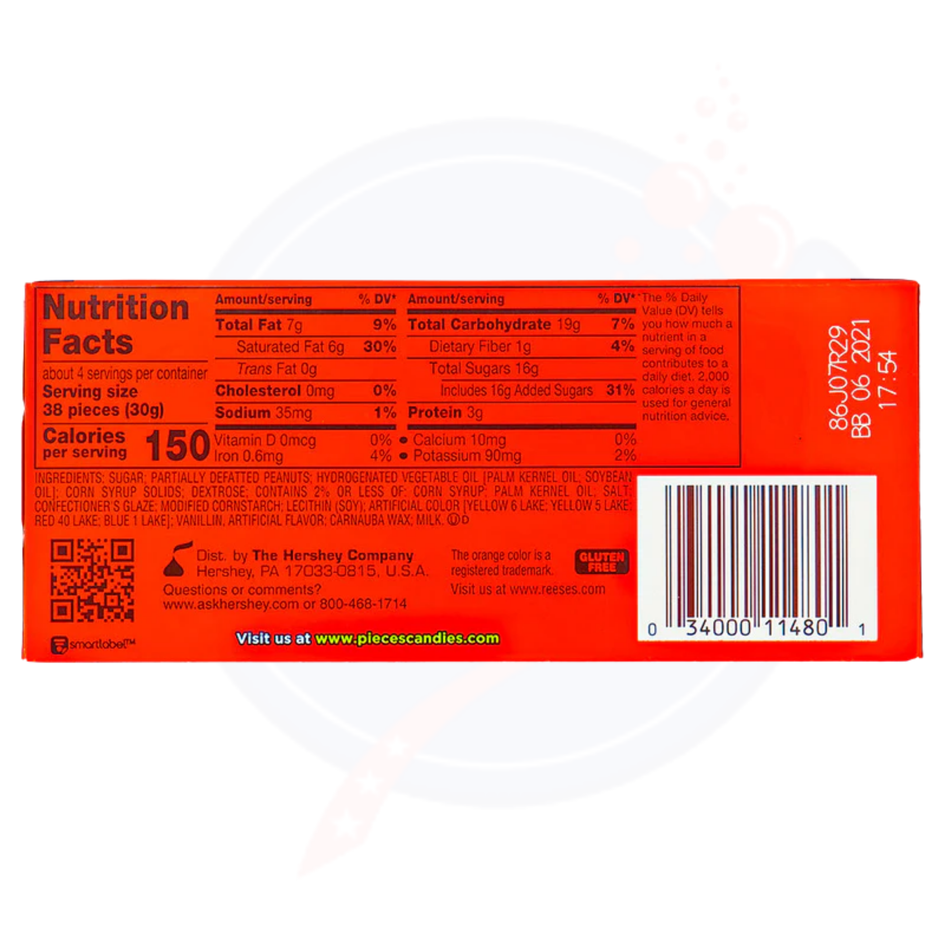 Reese's Pieces Theatre Box 4oz/113g