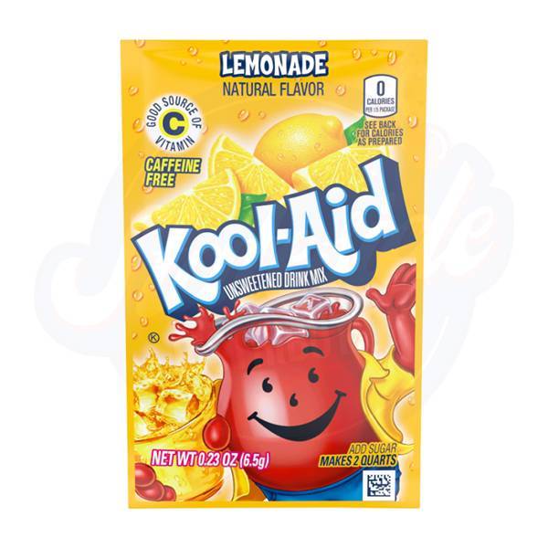 Kool-Aid Lemonade Powder 0.22oz/6g- Pack of 6