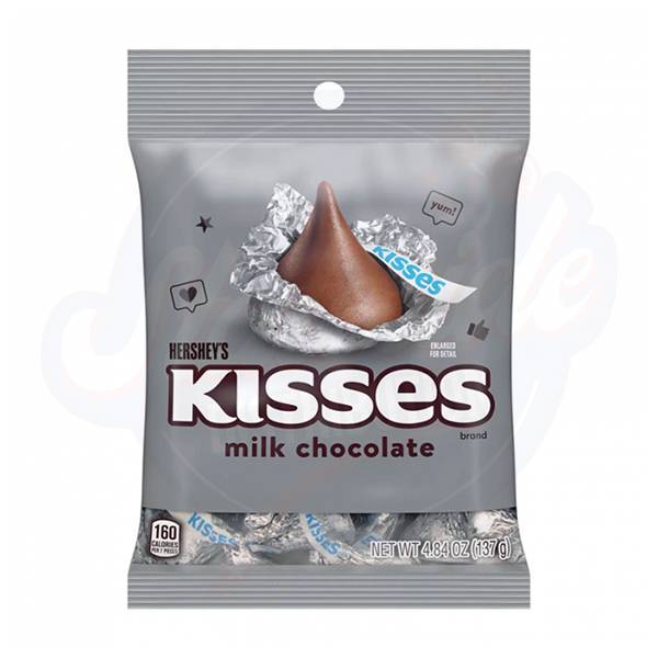 Hershey's Kisses Peg Bag 4.84oz/137g