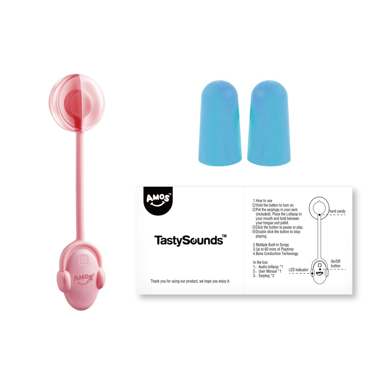 Amos TastySounds Watermelon 12g
