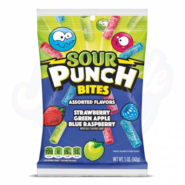 Sour Punch Bites Assorted 5oz/142g