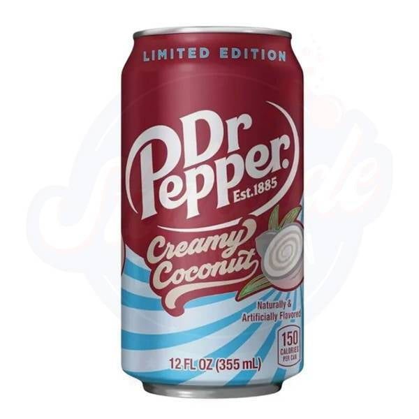 Dr Pepper Creamy Coconut 12floz/355ml - Pack of 12