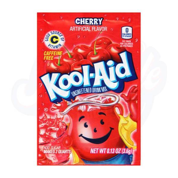 Kool-Aid Cherry Powder 0.13oz/3.6g