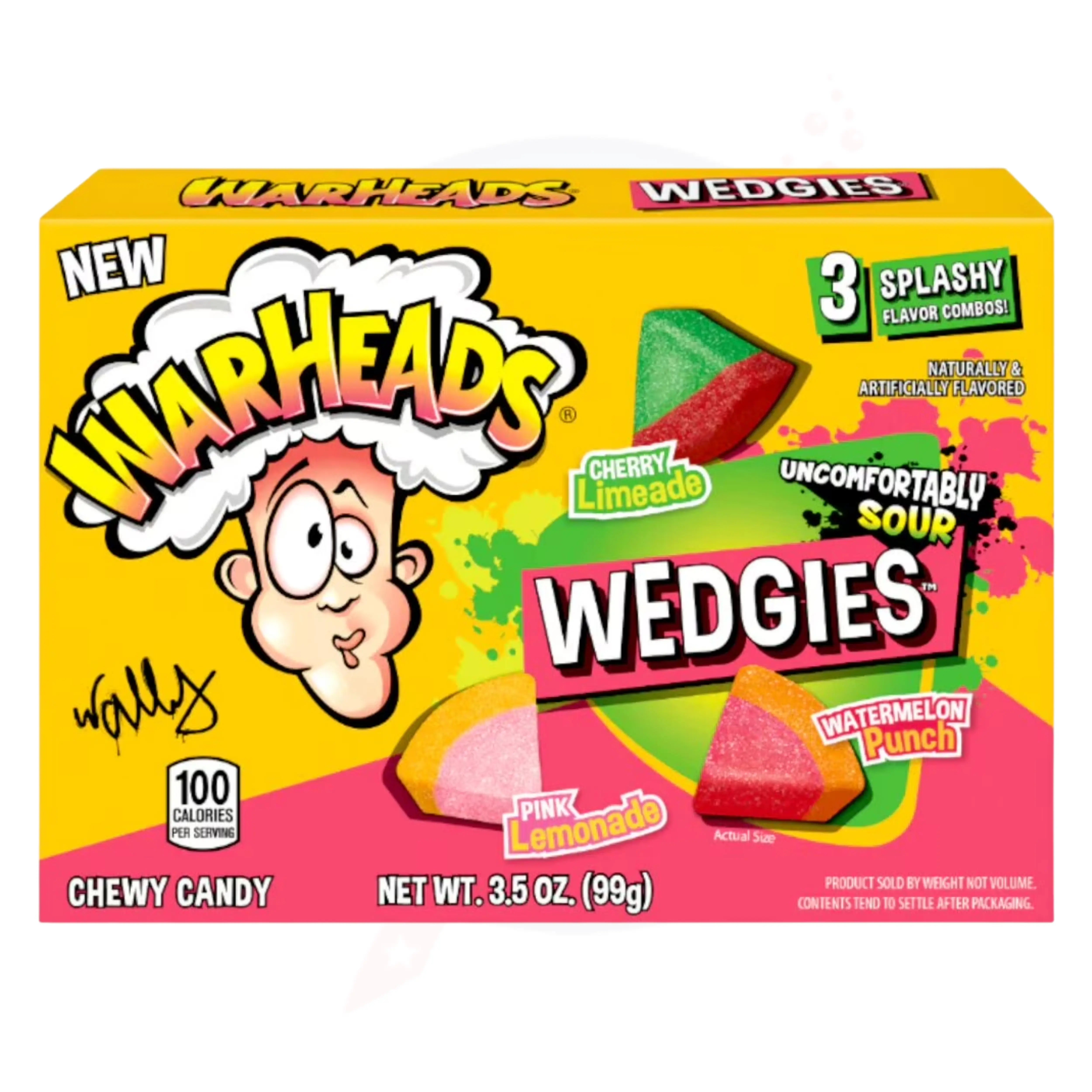 Warheads Wedgies Theatre Box 3.5oz/99g