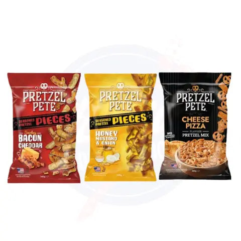 Pretzel Pete Snack Mix 3PC Bundle
