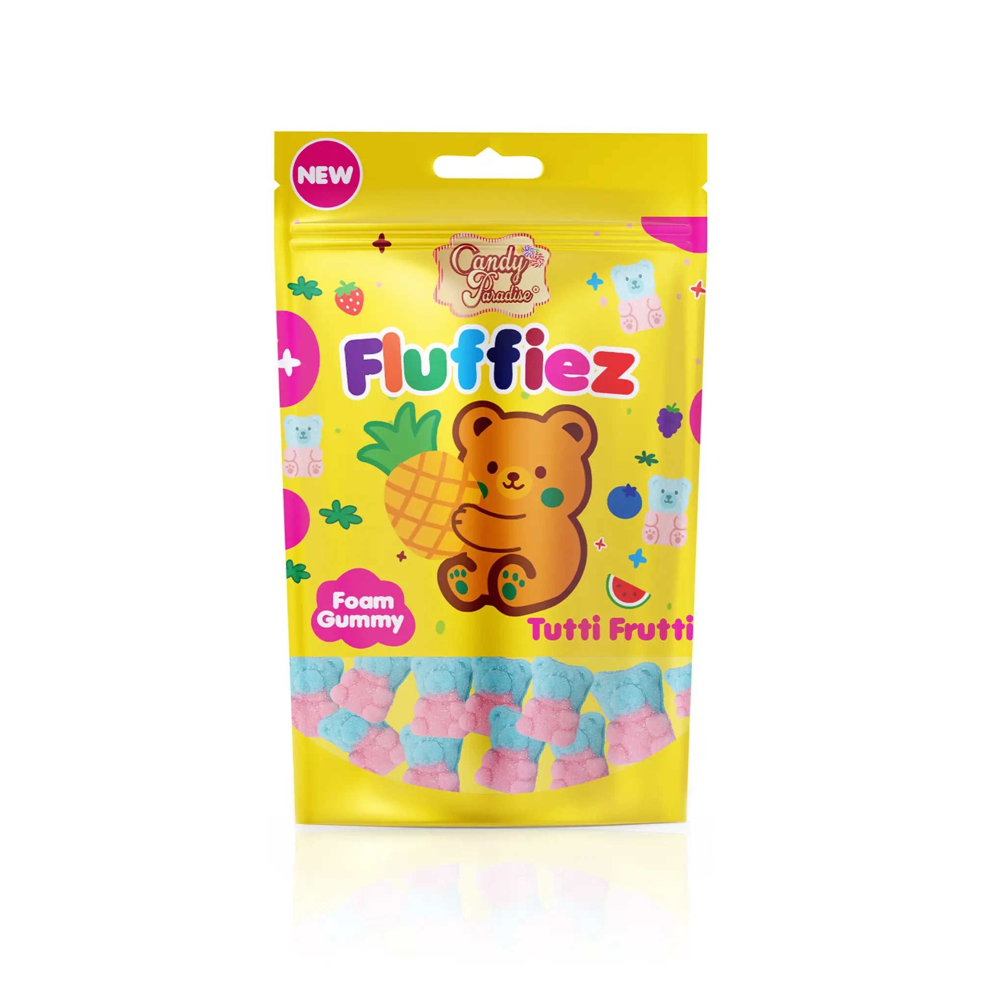 Candy Paradise Fluffiez Tutti Frutti Foam Gummy 100g