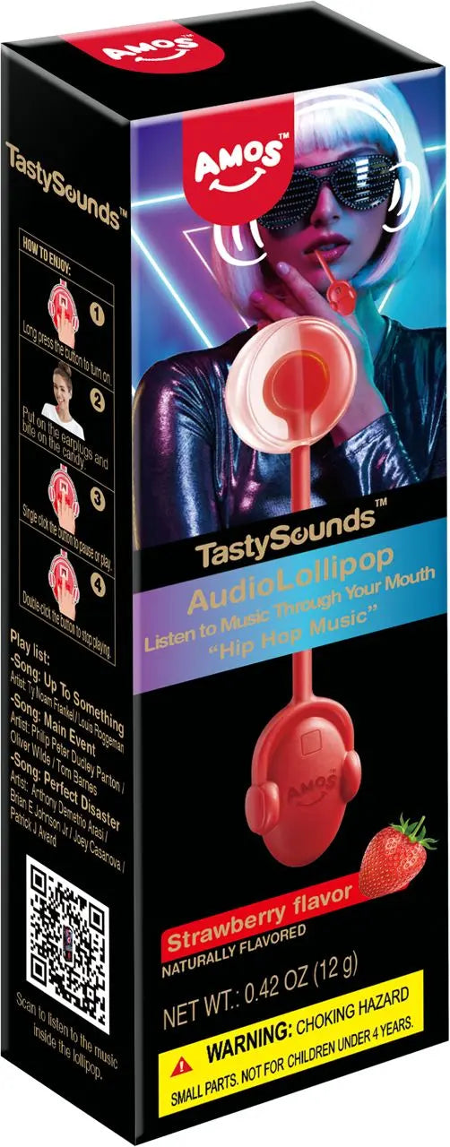 Amos TastySounds Strawberry 12g