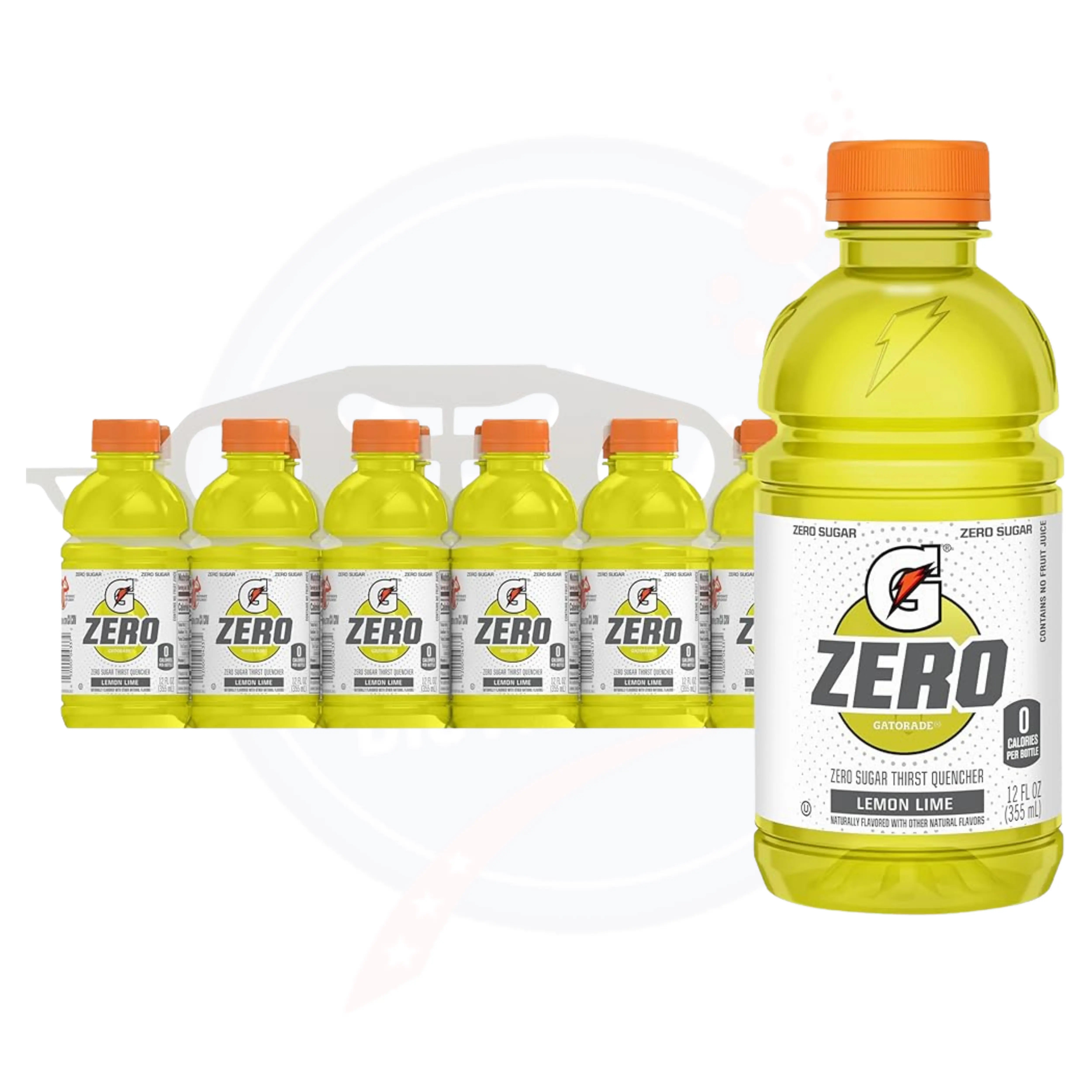 Gatorade Zero Lemon Lime 12 fl oz/355ml - Pack of 12 (BBD: 27/06/2026)