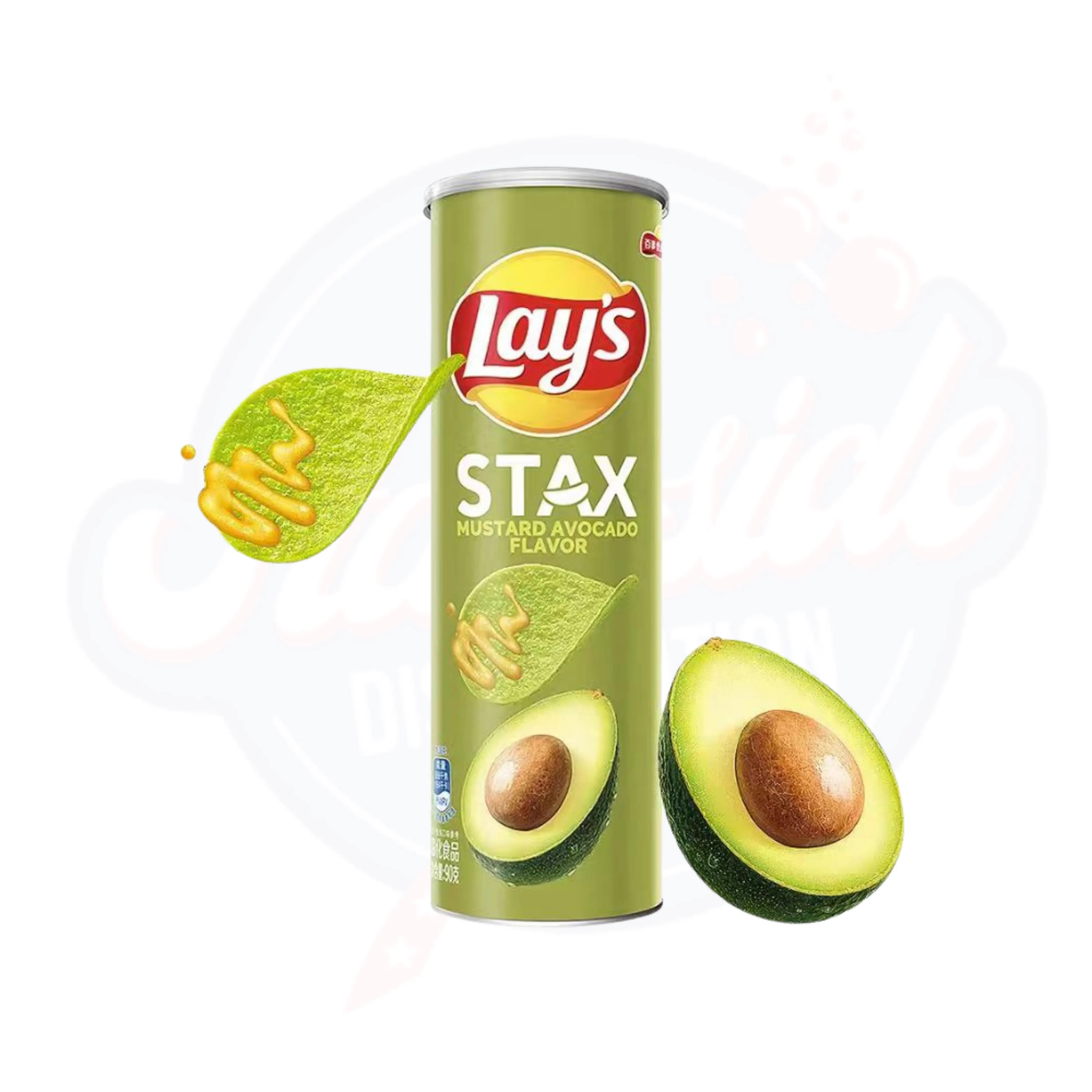 Lays STAX Mustard Avocado Flavour 90g