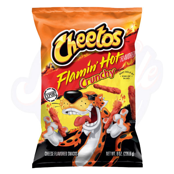Cheetos Crunchy Flamin’ Hot 8oz/227g