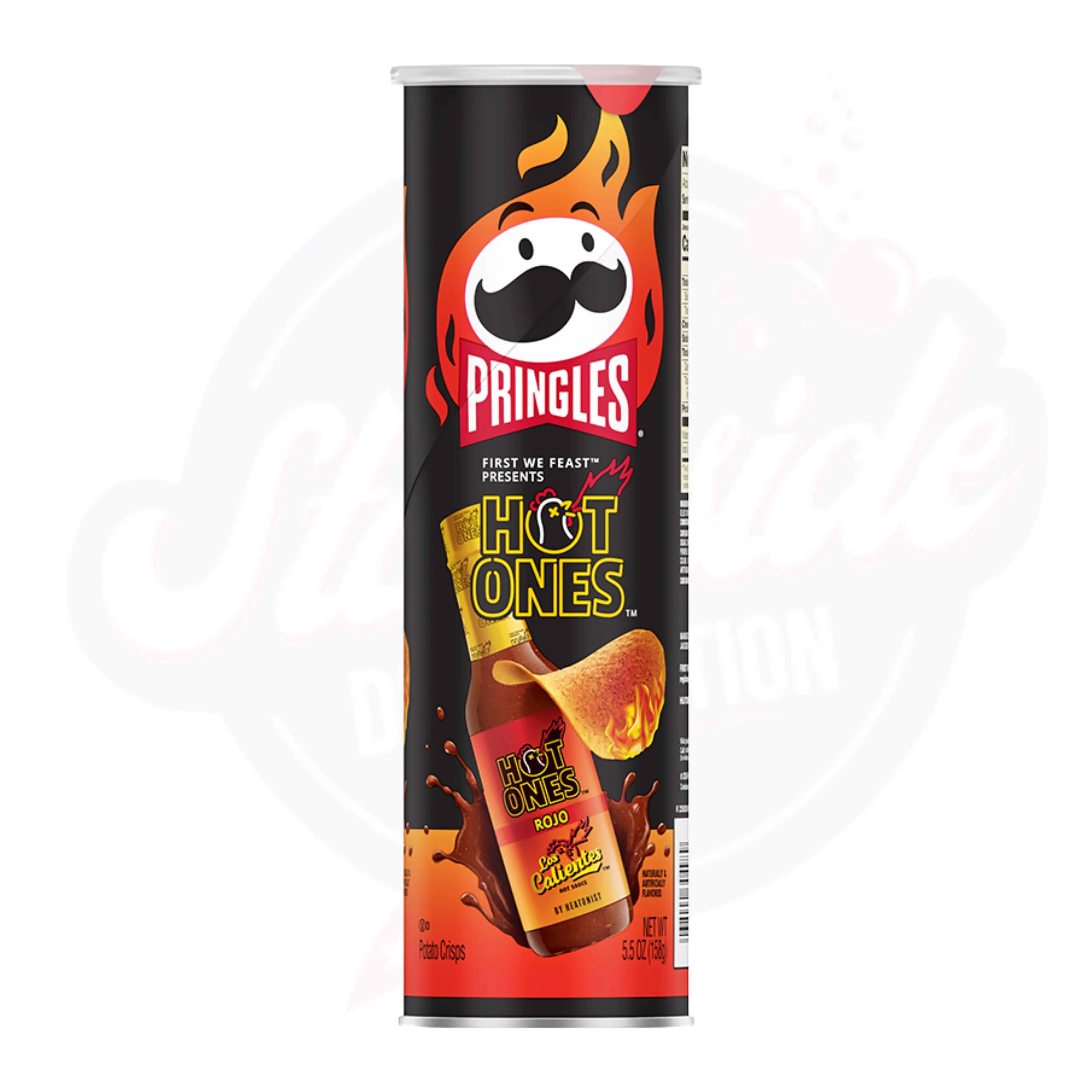Pringles Hot Ones Rojo 5.5oz/158g