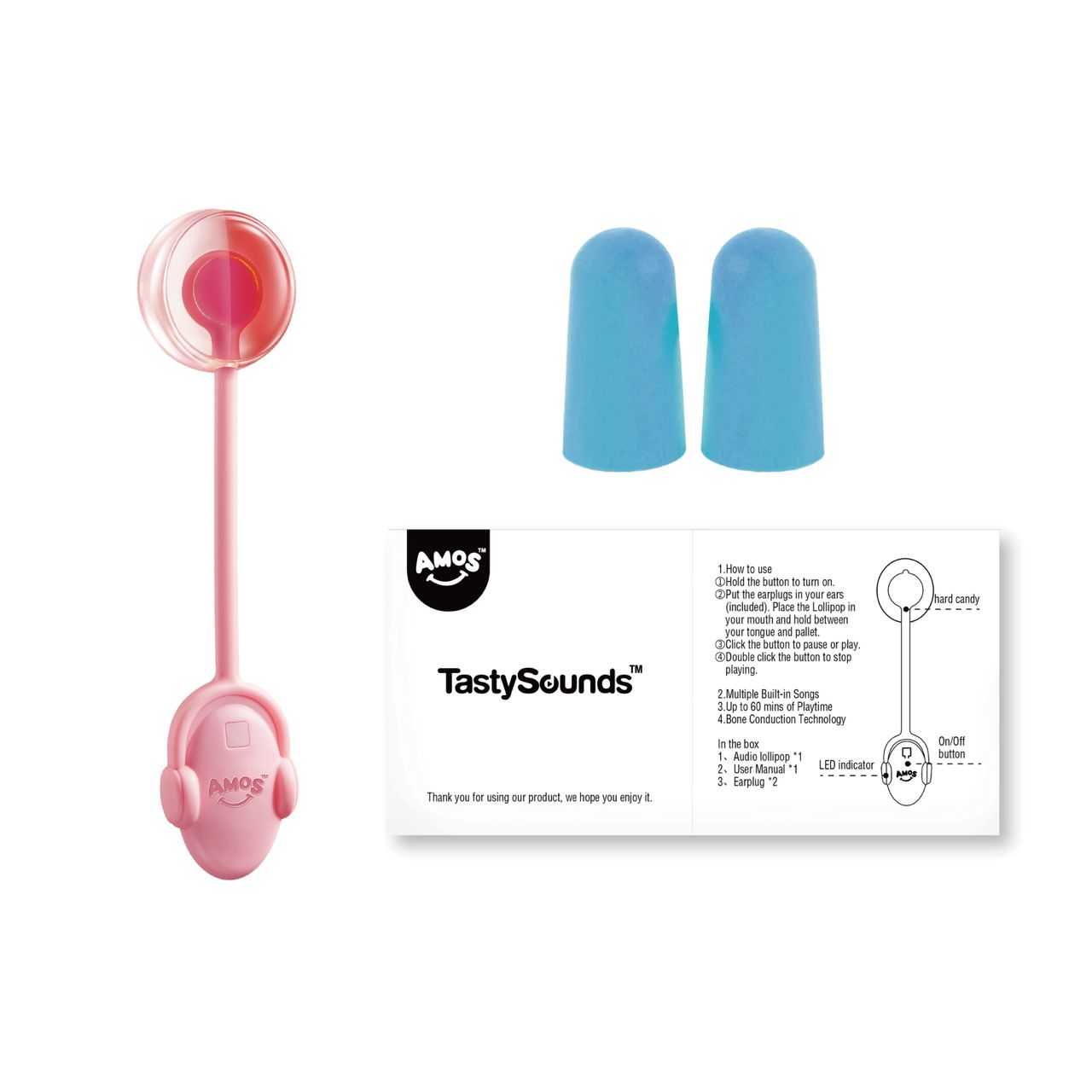 Amos TastySounds Cherry 12g