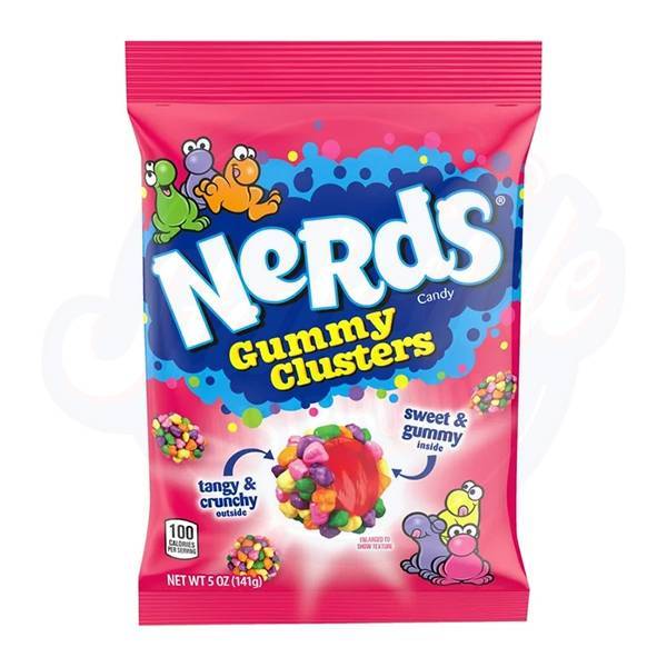 Nerds Gummy Clusters Peg Bag 5oz/141g
