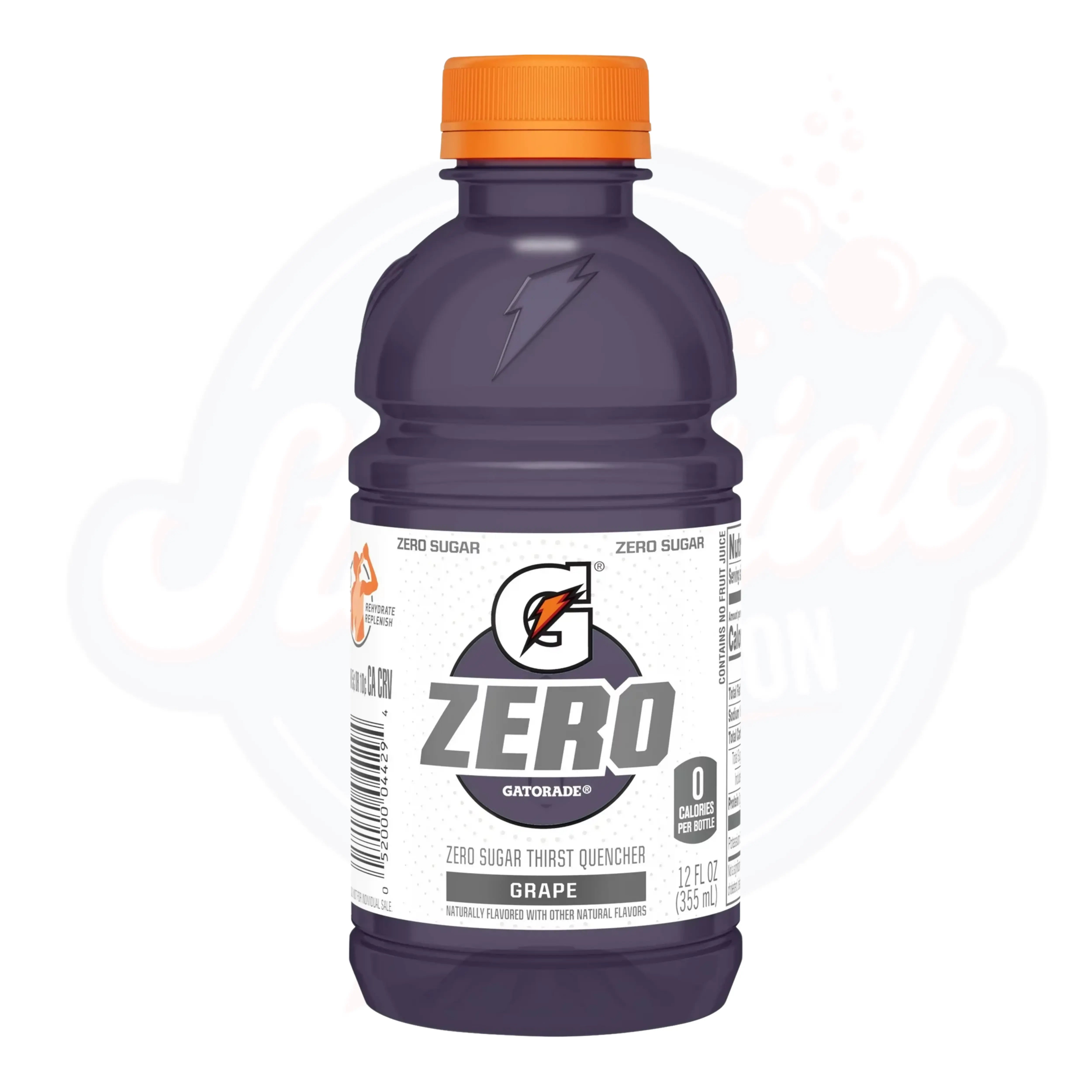 Gatorade Zero Grape 12 fl oz/355ml - Pack of 12  (BBD: 21/08/2026)
