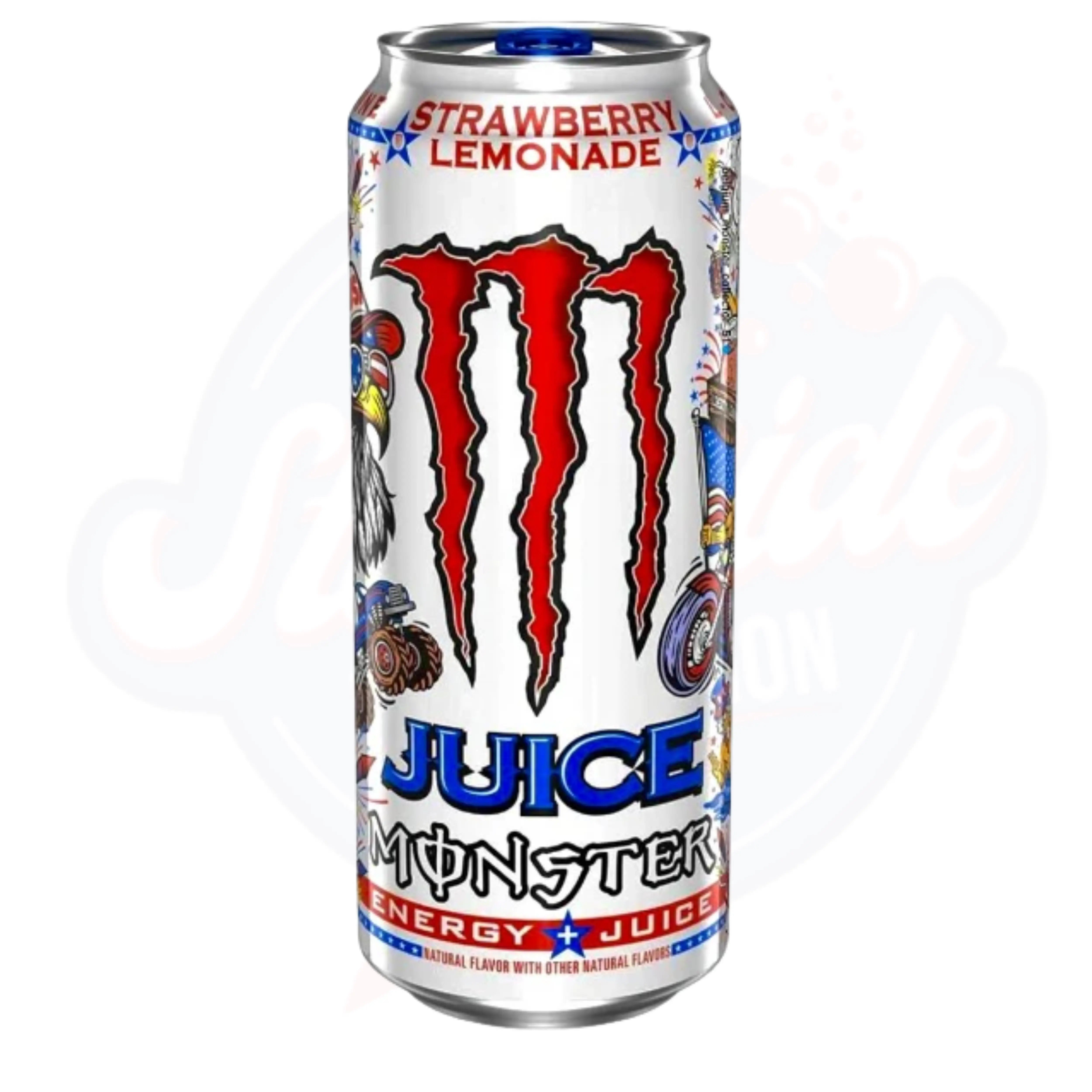 Monster Juice Strawberry Lemonade 16 fl oz/473ml
