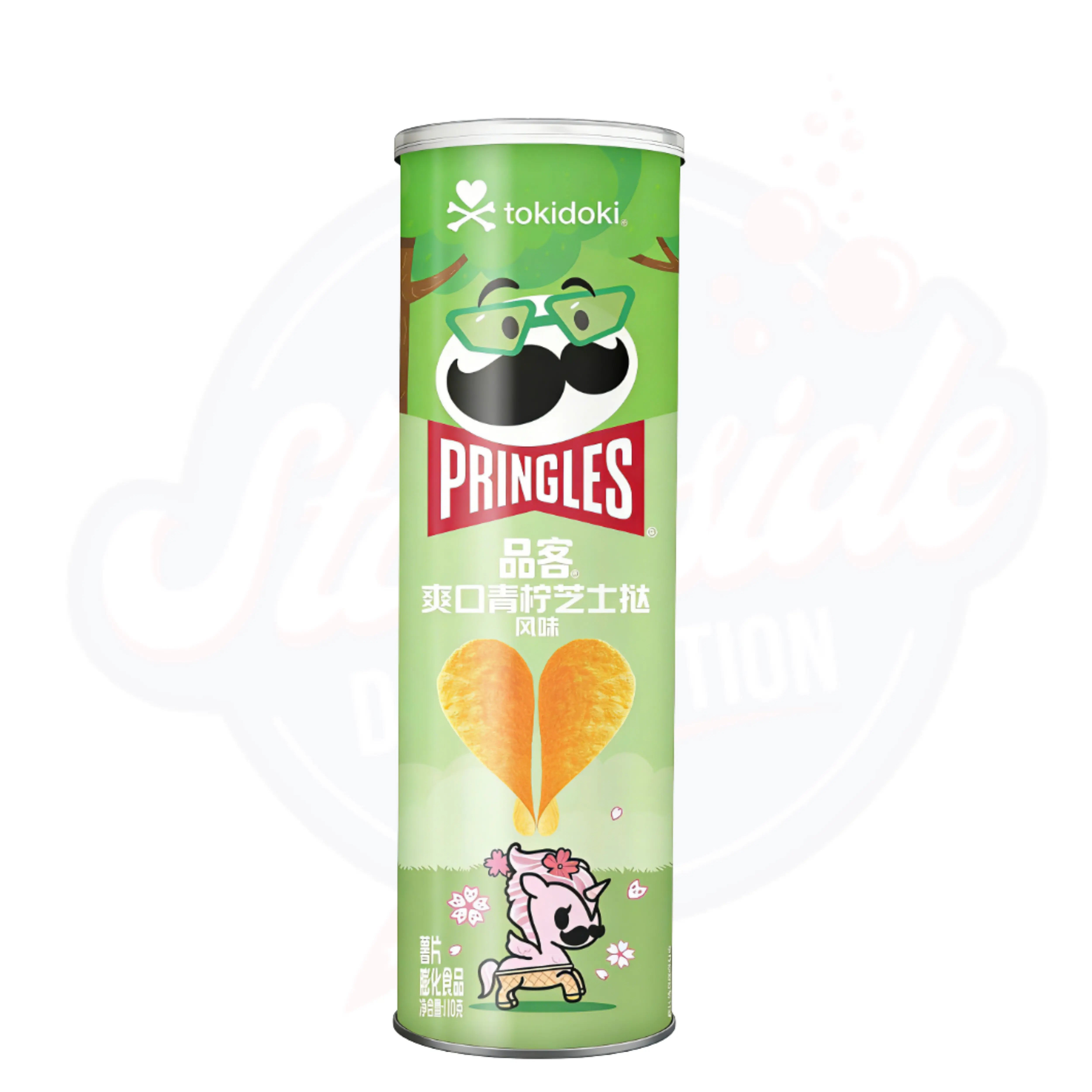 Pringles flavour Lime & Tarte potato crisps 110g