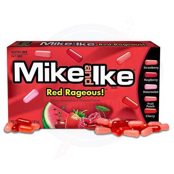 Mike and Ike Red Rageous 4.25oz/120.4g