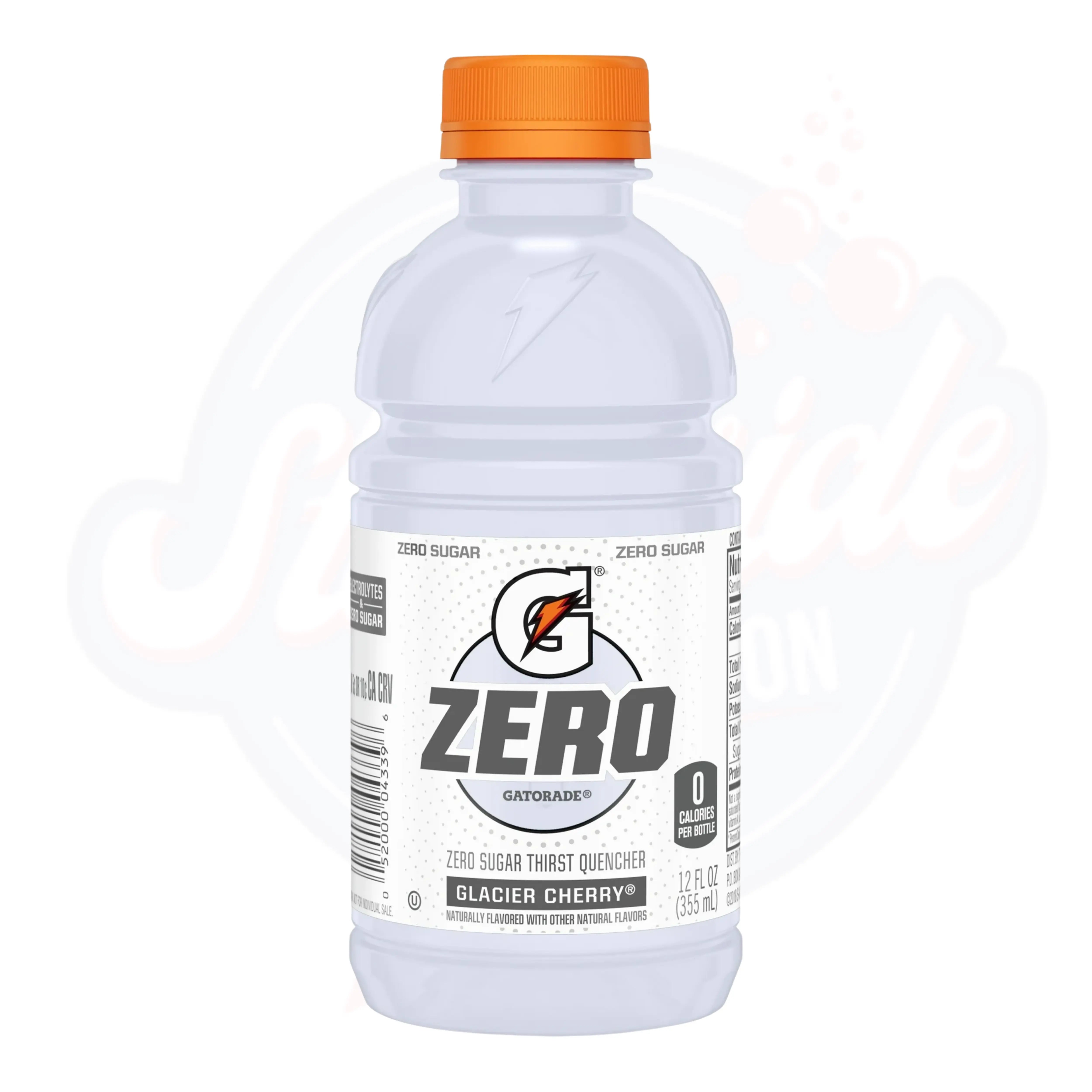 Gatorade Zero Glacier Cherry 12 fl oz/355ml - Pack of 12 (BBD: 05/07/2026)
