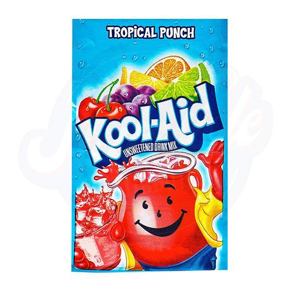 Kool-Aid  Tropical Punch  Powder 0.16oz/4.5g- Pack of 6