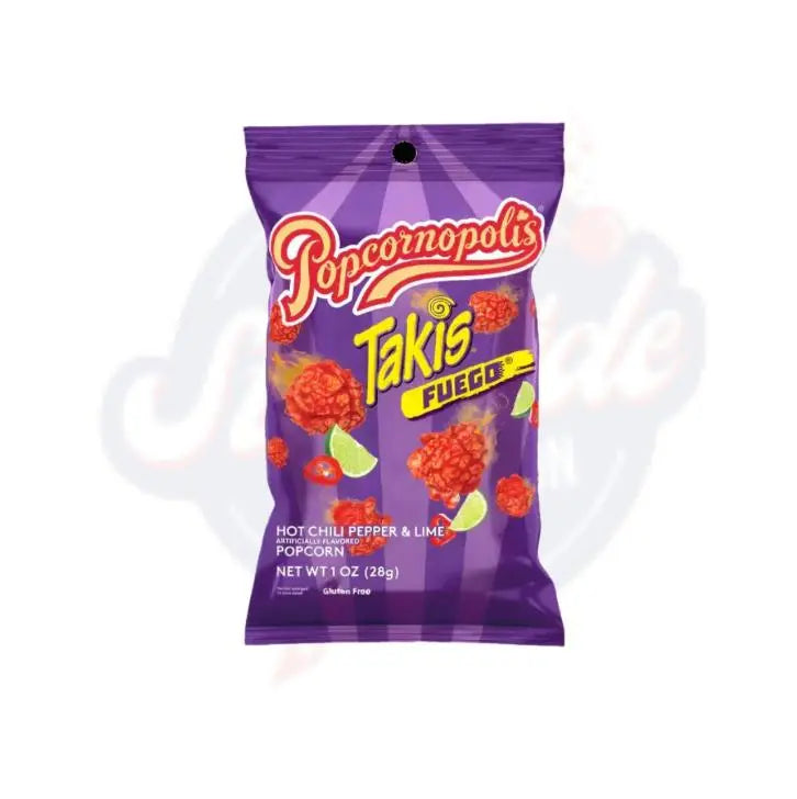 Popcornopolis Gourmet Takis Fuego Popcorn 1oz/28g