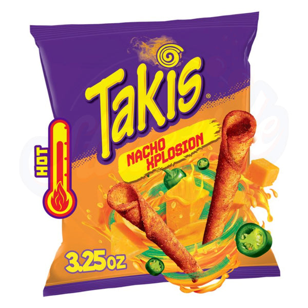 Takis Nacho Xplosion 3.25oz/92.3g  Pack of 5