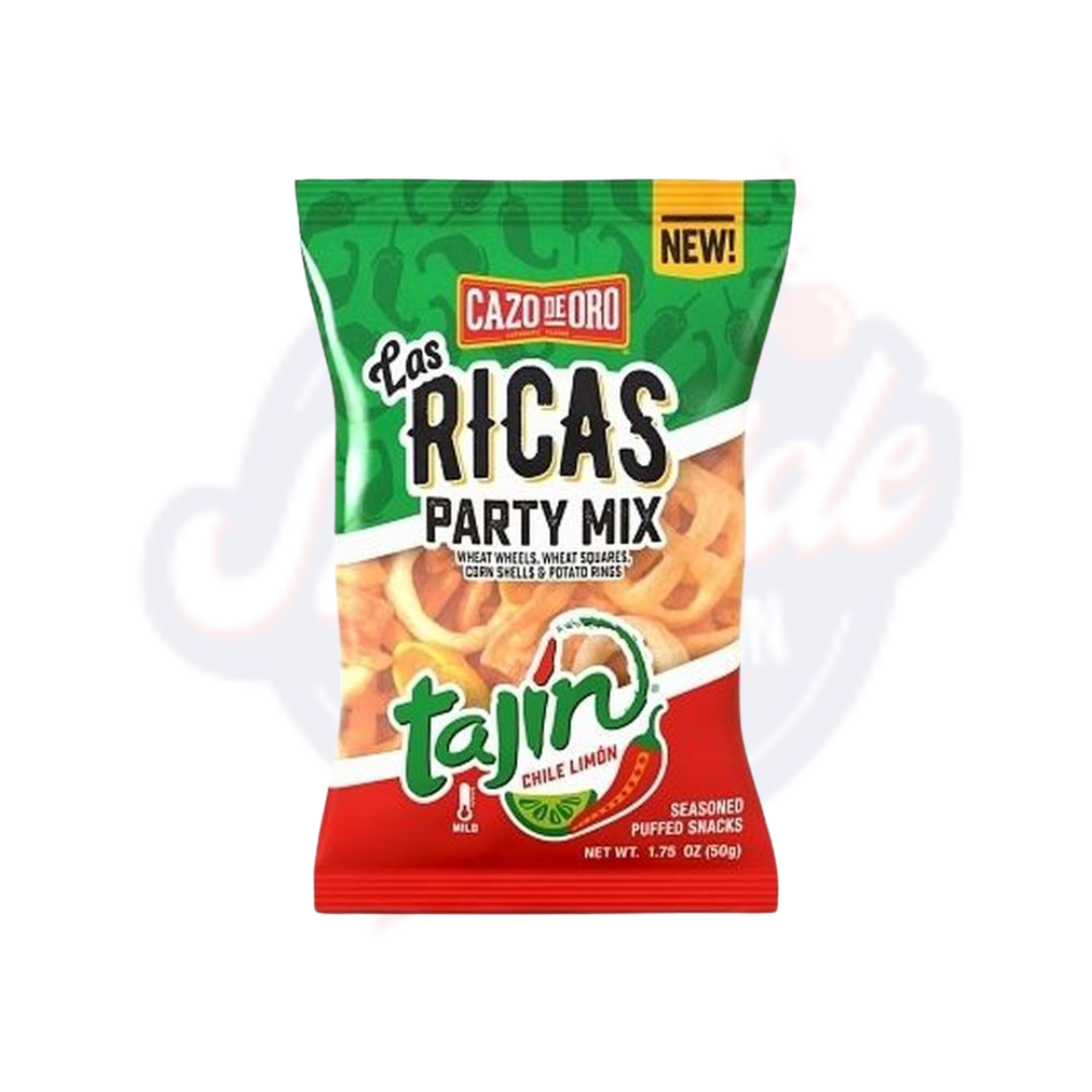 Cazo De Oro Las Ricas Tajin Party Mix 1.75oz/50g