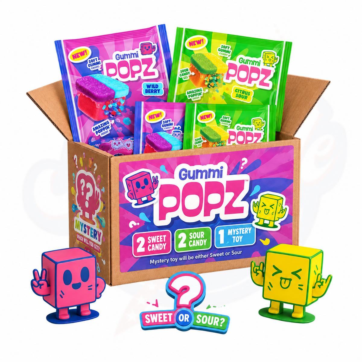Gummi Popz 26g Sweet & Sour Blind Box