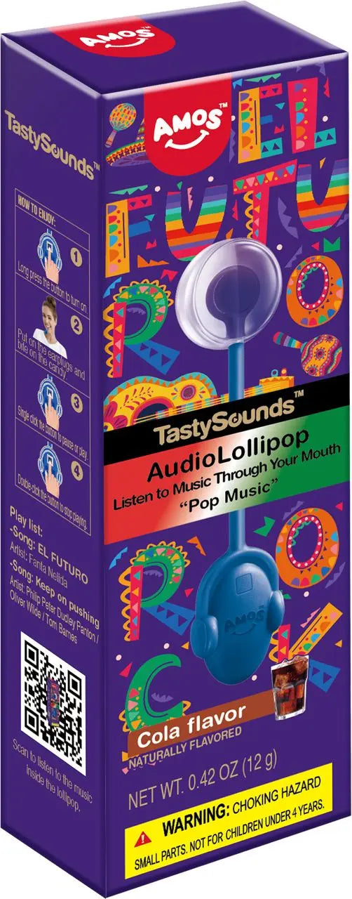 Amos TastySounds Cola 12g