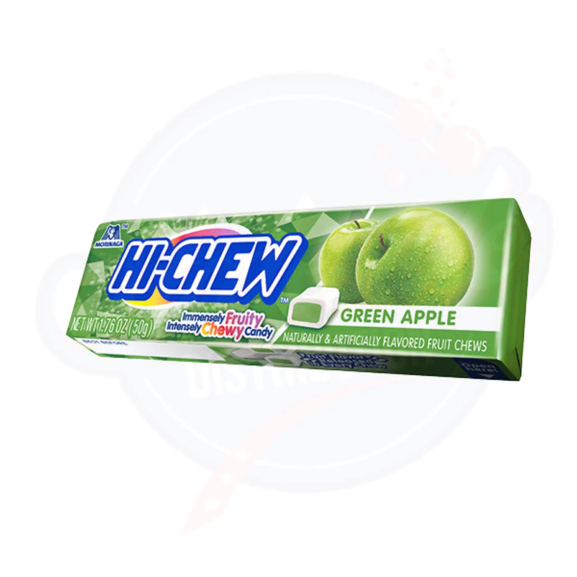 Hi-Chew Chewy Green Apple Candy 1.76oz/50g
