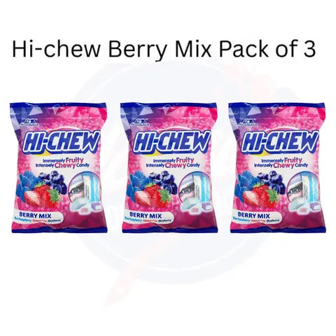 Hi-Chew Berry Mix 3.53oz/100g Pack of 3