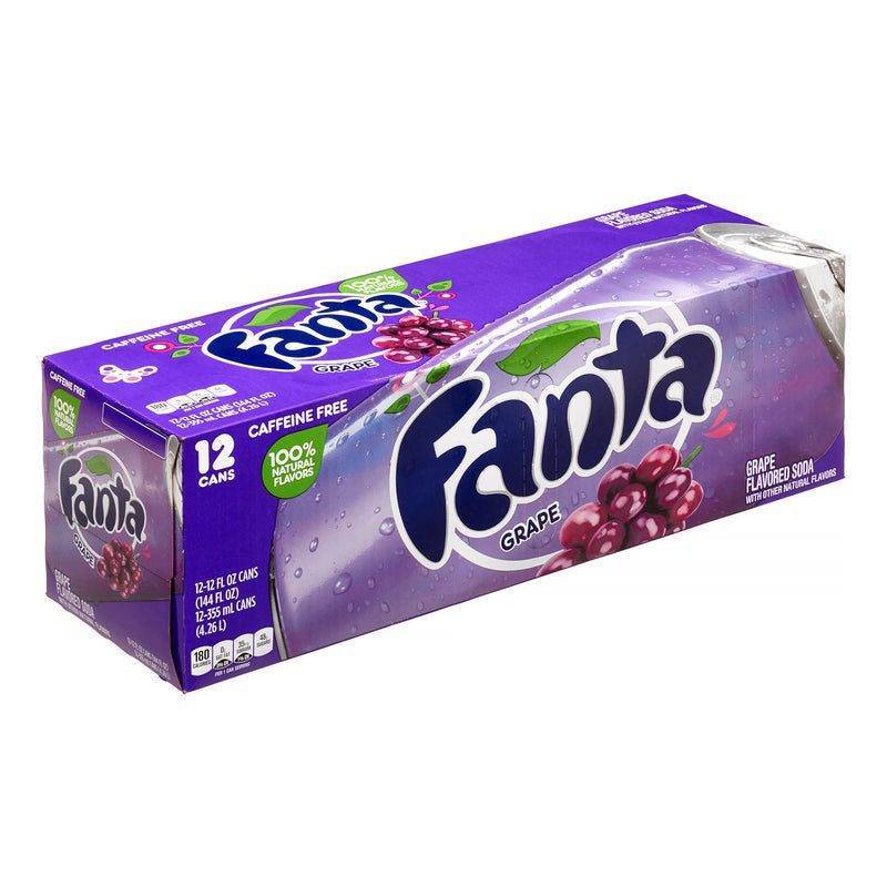 Fanta Grape 12fl oz/355ml - Pack of 12